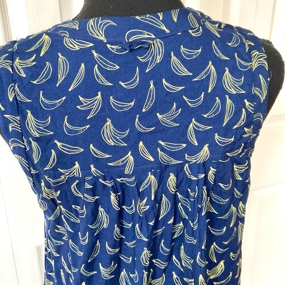 Anthropologie Maeve Sunseeker Banana Sleeveless Blouse - Picture 8 of 15